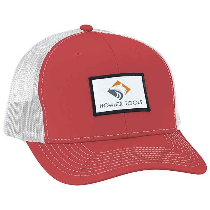 Custom Crofton Snapback Trucker Cap - Full Colour Patch