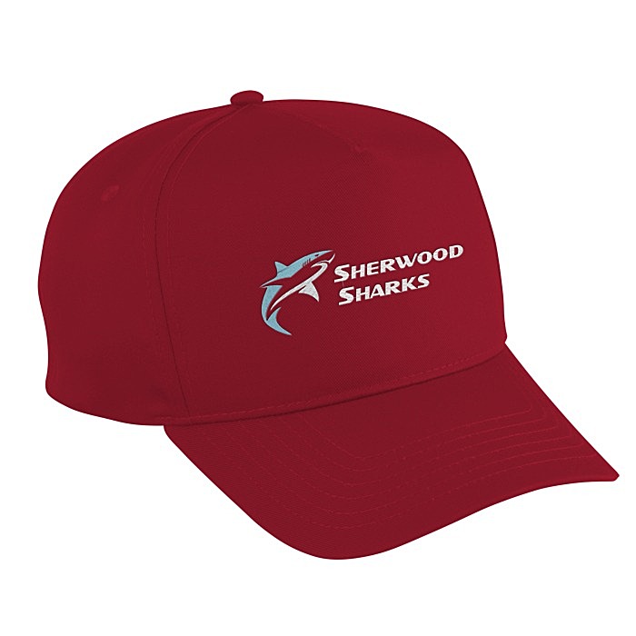Custom A-Frame Snapback Cap - Solid