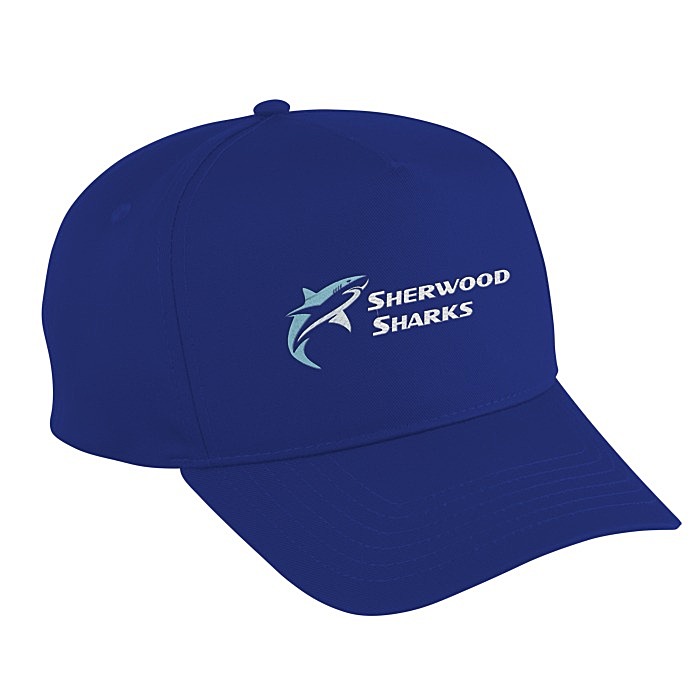 Custom A-Frame Snapback Cap - Solid
