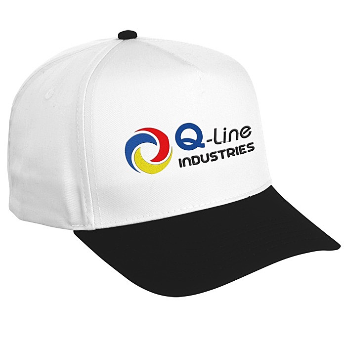 Custom A-Frame Snapback Cap - Two Tone