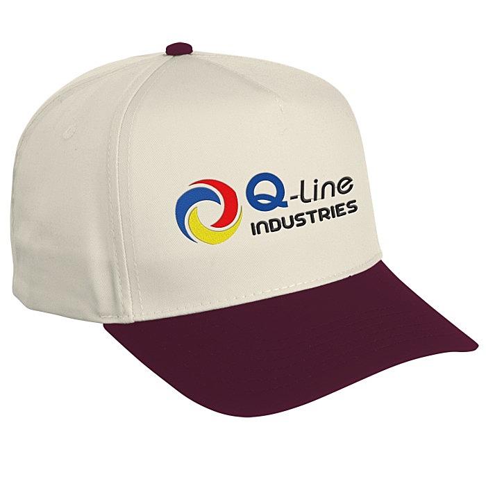 Custom A-Frame Snapback Cap - Two Tone