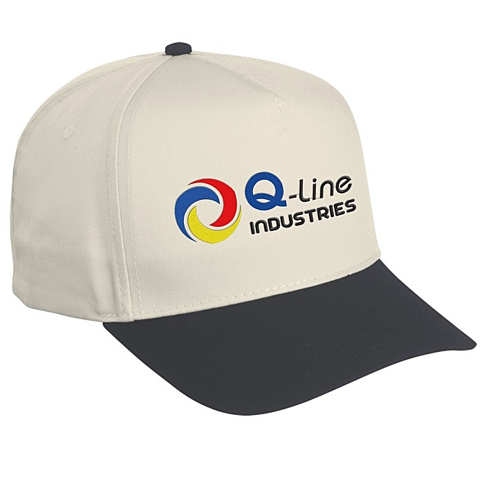 Custom A-Frame Snapback Cap - Two Tone