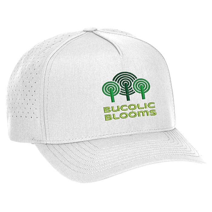 Custom Yupoong Classics Perforated 5 Panel Snapback Cap