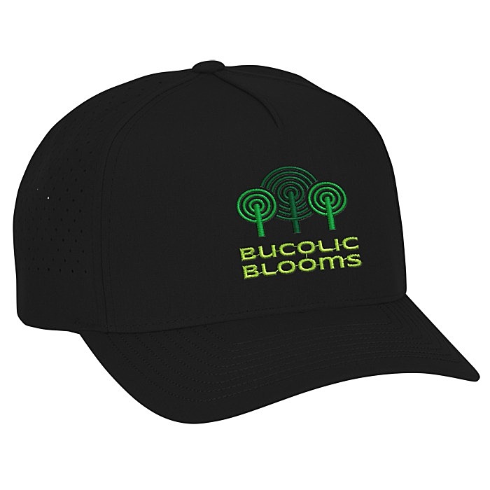 Custom Yupoong Classics Perforated 5 Panel Snapback Cap
