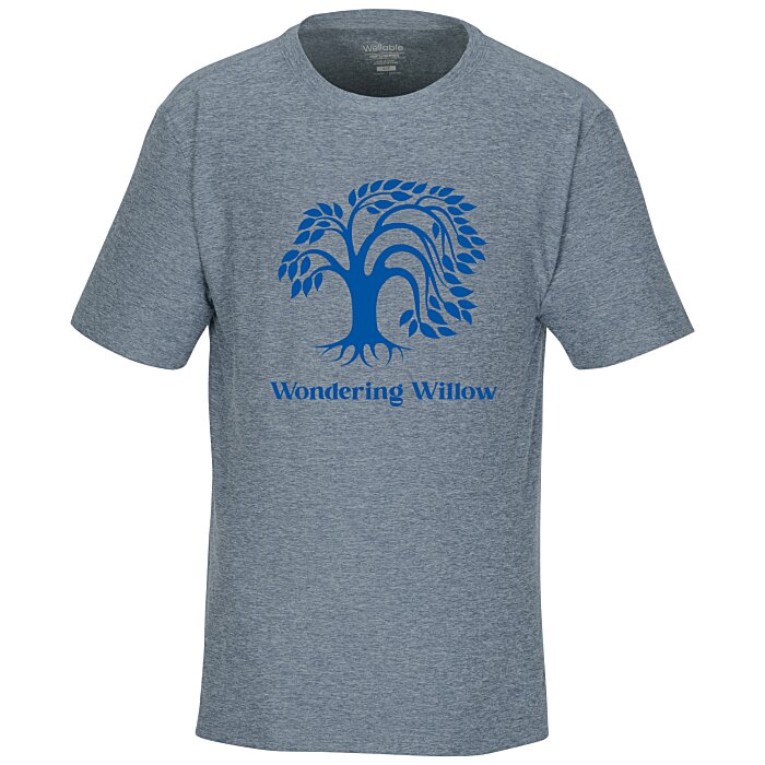 Custom Wellable Crewneck T-Shirt - Men\u0026#039;s