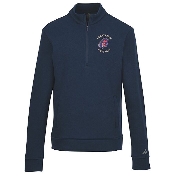 Custom adidas Elevated Fleece 1/4-Zip Pullover