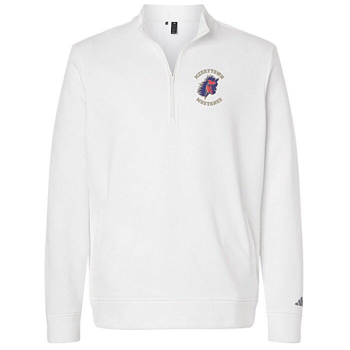 Custom adidas Elevated Fleece 1/4-Zip Pullover
