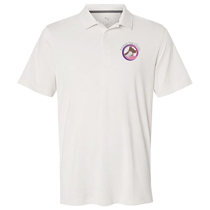 Custom Puma Golf Icon Heather Polo 2.0 - Men's