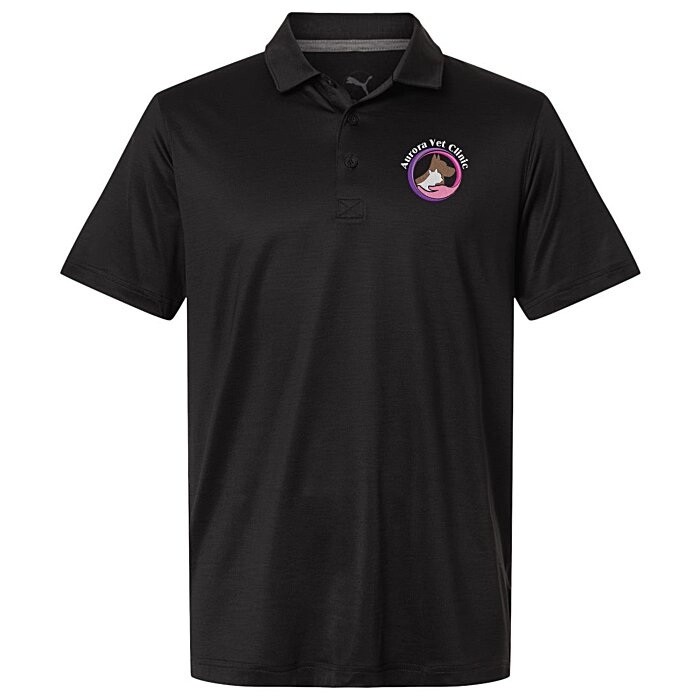 Custom Puma Golf Icon Heather Polo 2.0 - Men's