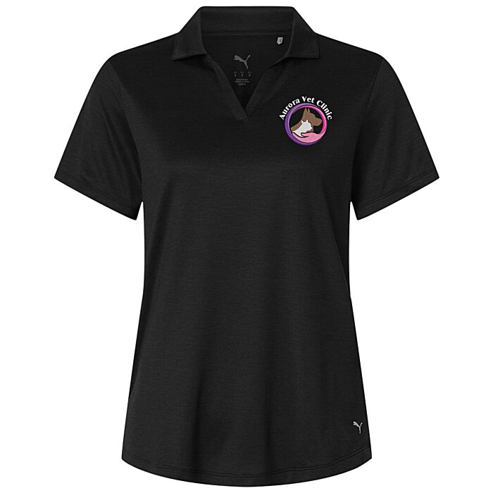 Custom Puma Golf Icon Heather Polo 2.0 - Ladies\u0026#039;