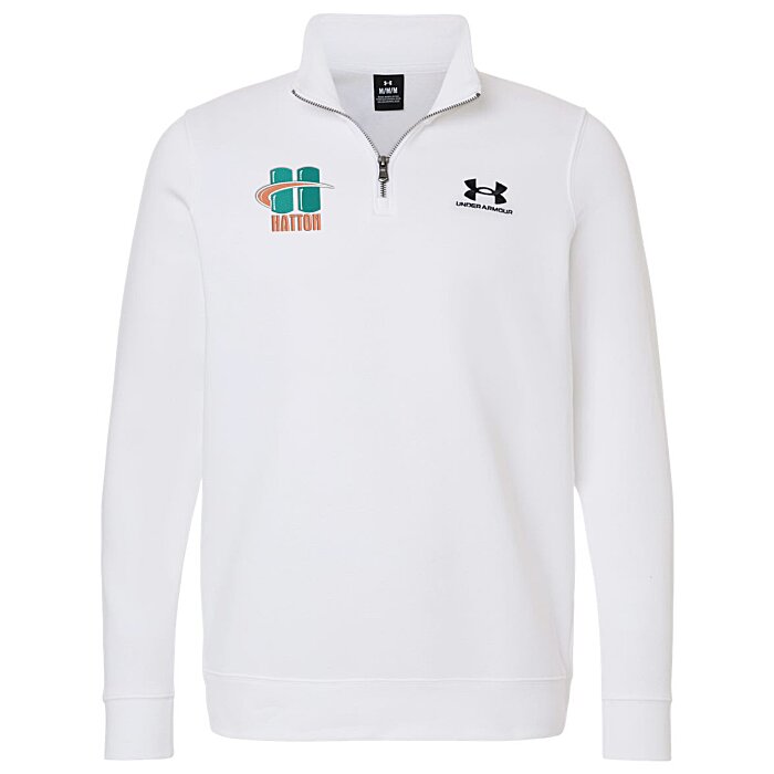 Custom Under Armour Icon Fleece 1\u0026#047;4 Zip Pullover