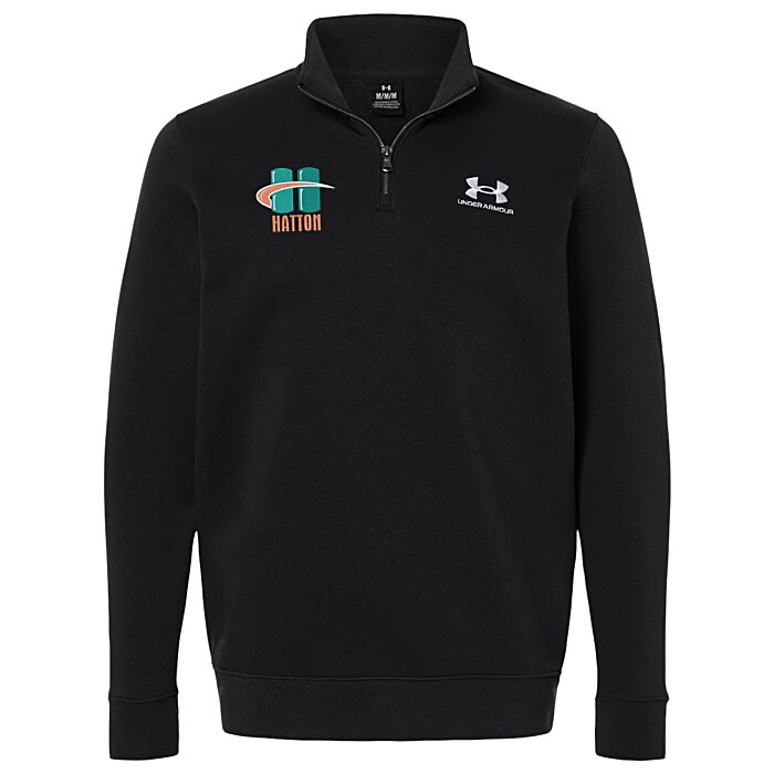Custom Under Armour Icon Fleece 1\u0026#047;4 Zip Pullover