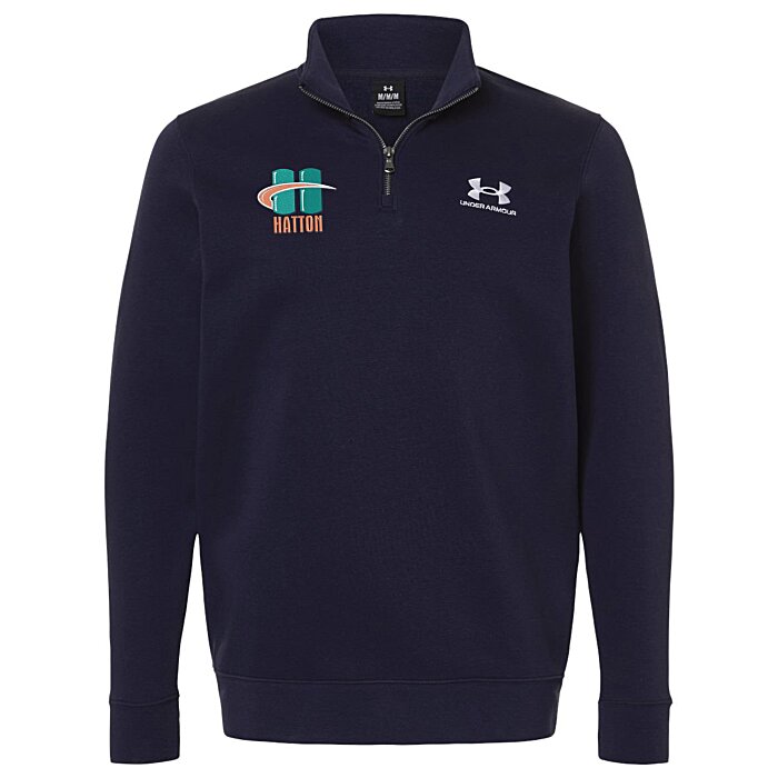 Custom Under Armour Icon Fleece 1\u0026#047;4 Zip Pullover