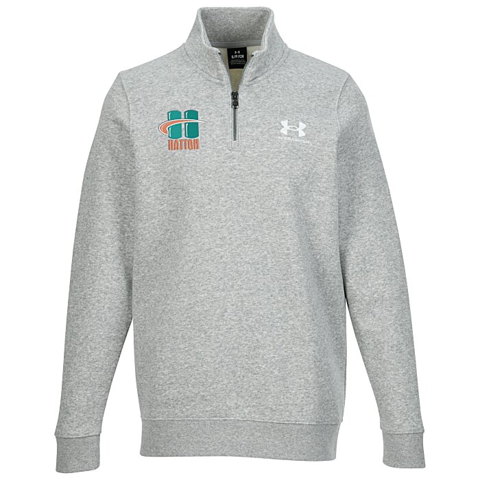 Custom Under Armour Icon Fleece 1\u0026#047;4 Zip Pullover