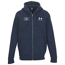 Custom Under Armour Icon Fleece Full-Zip Hooded Sweatshirt