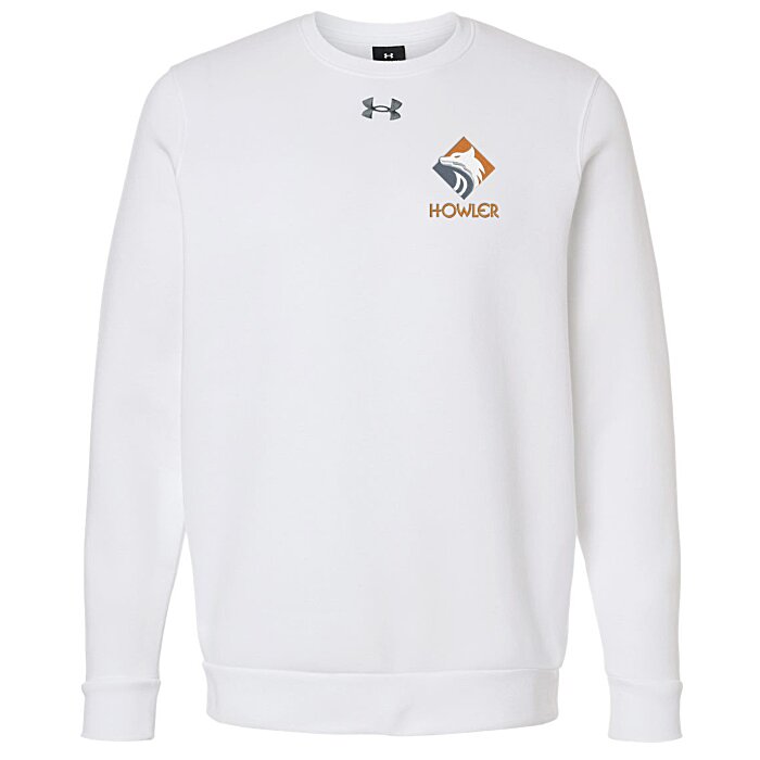 Custom Under Armour Team Icon Fleece Crewneck Sweatshirt