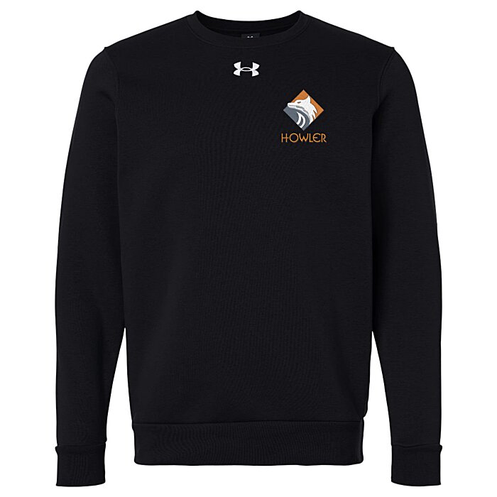 Custom Under Armour Team Icon Fleece Crewneck Sweatshirt
