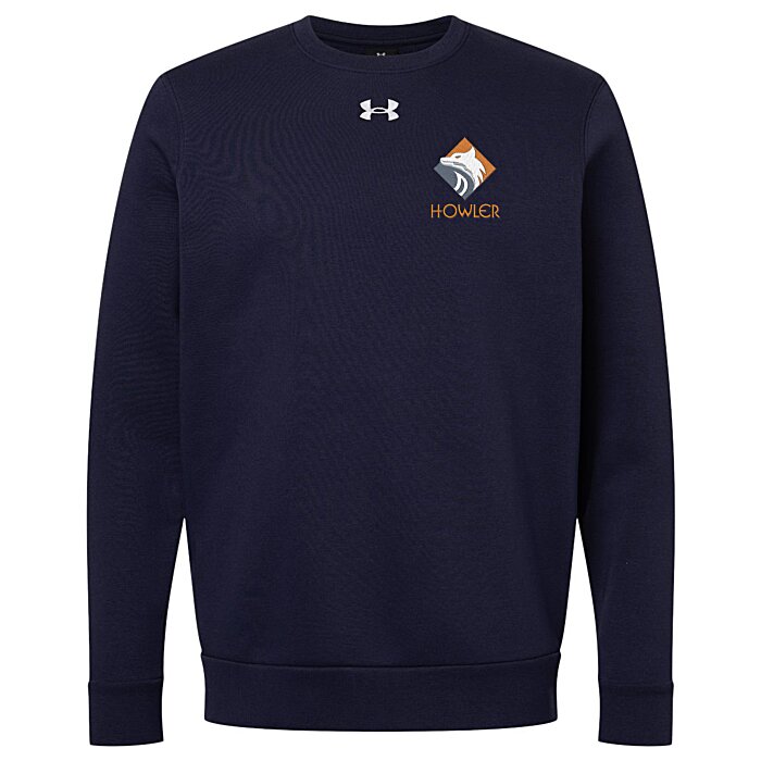 Custom Under Armour Team Icon Fleece Crewneck Sweatshirt