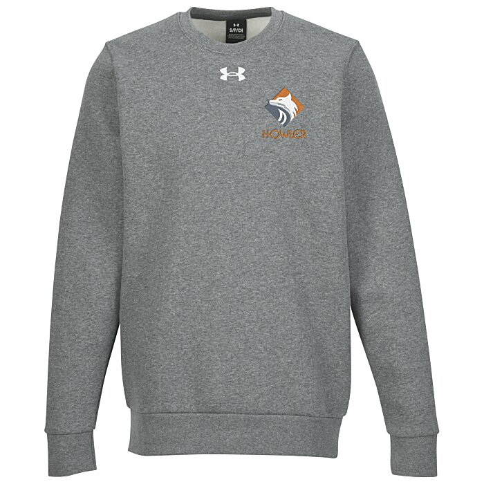 Custom Under Armour Team Icon Fleece Crewneck Sweatshirt