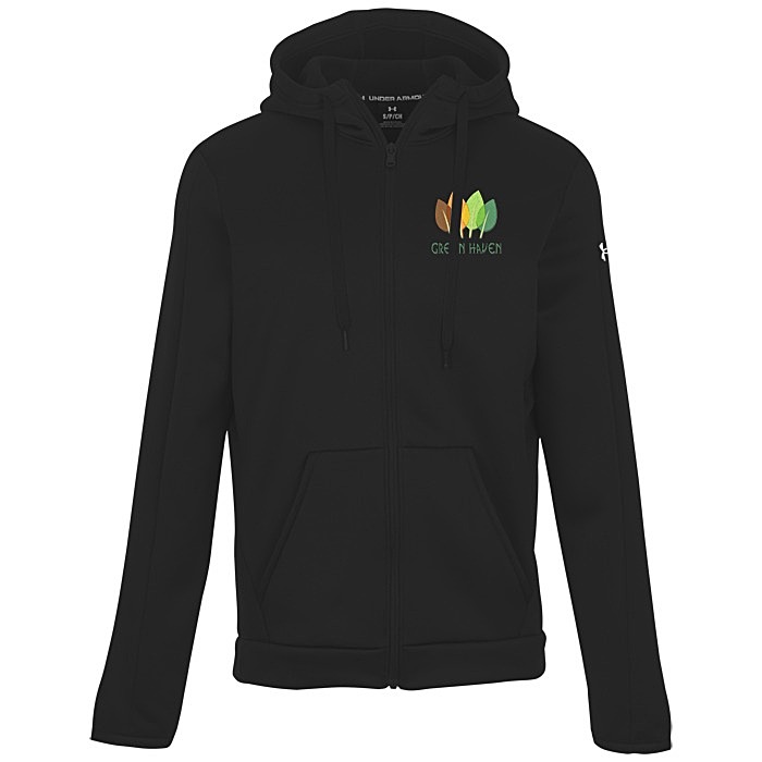 Custom Under Armour Fleece Pro Full-Zip Hoodie - Men\u0026#039;s