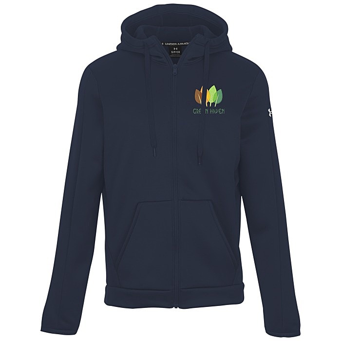 Custom Under Armour Fleece Pro Full-Zip Hoodie - Men\u0026#039;s