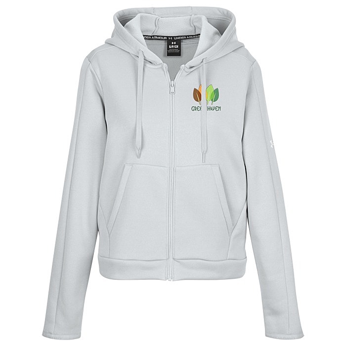Custom Under Armour Fleece Pro Full-Zip Hoodie - Ladies\u0026#039;