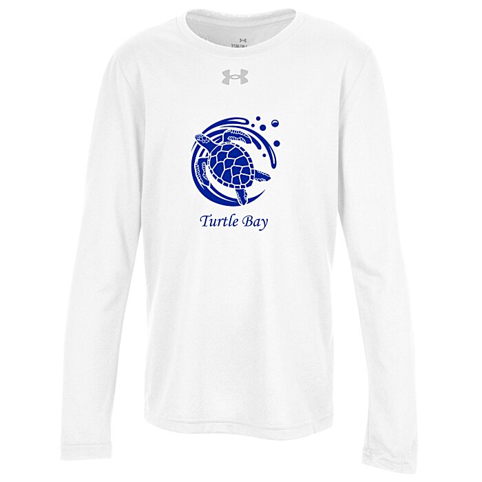 Custom Under Armour Team Tech Long Sleeve T-Shirt - Youth