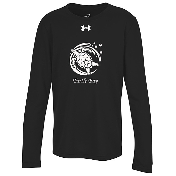 Custom Under Armour Team Tech Long Sleeve T-Shirt - Youth