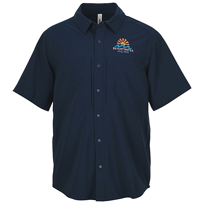 Custom Ultra UVP Shoreline Short Sleeve Staff Shirt - Men's