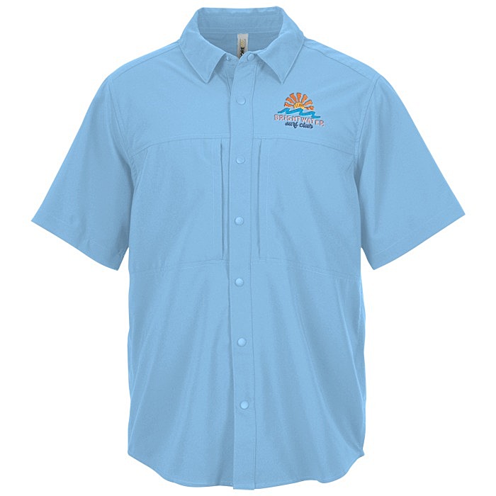 Custom Ultra UVP Shoreline Short Sleeve Staff Shirt - Men's