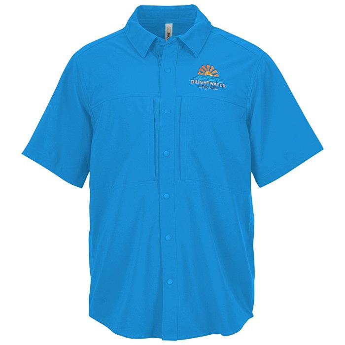 Custom Ultra UVP Shoreline Short Sleeve Staff Shirt - Men's