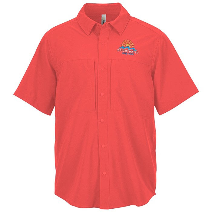 Custom Ultra UVP Shoreline Short Sleeve Staff Shirt - Men's