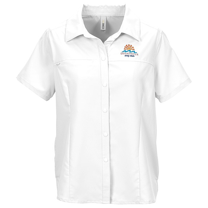 Custom Utra UVP Shoreline Short Sleeve Staff Shirt - Ladies\u0026#039;