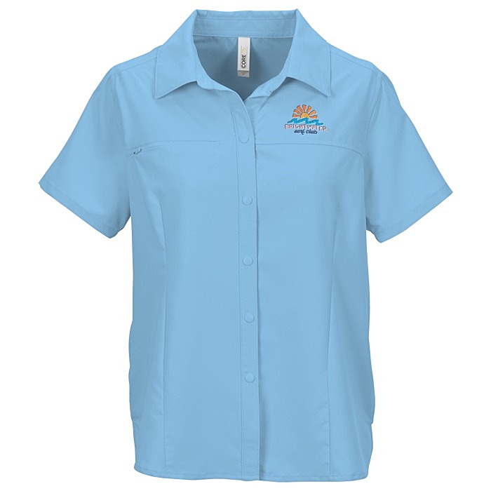 Custom Utra UVP Shoreline Short Sleeve Staff Shirt - Ladies\u0026#039;