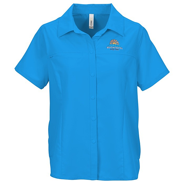 Custom Utra UVP Shoreline Short Sleeve Staff Shirt - Ladies\u0026#039;