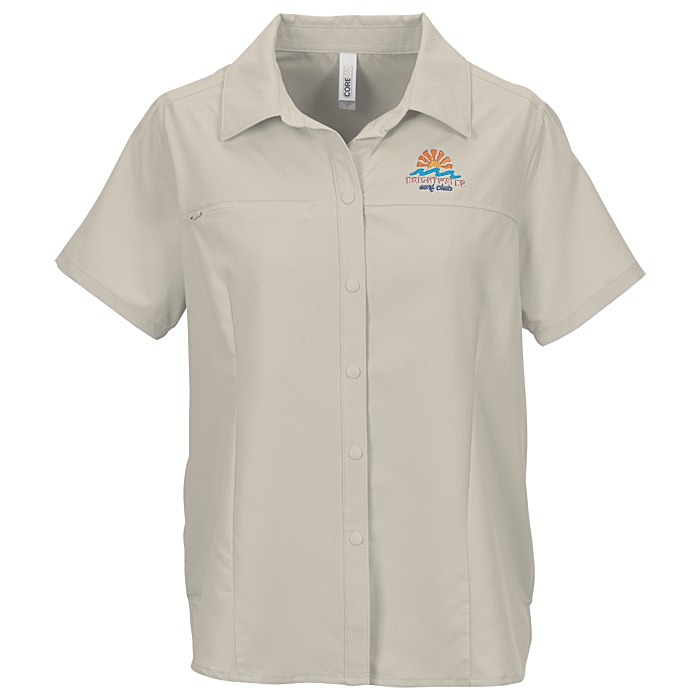 Custom Utra UVP Shoreline Short Sleeve Staff Shirt - Ladies\u0026#039;