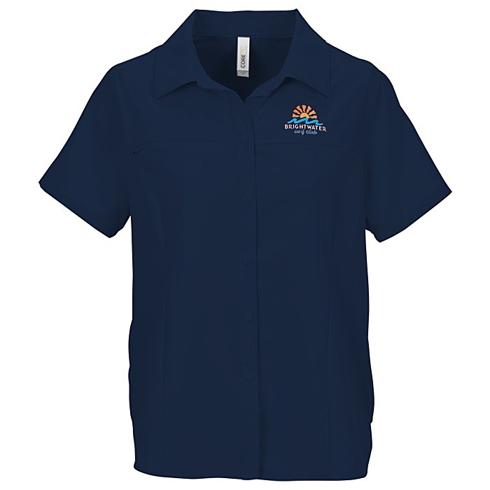 Custom Utra UVP Shoreline Short Sleeve Staff Shirt - Ladies\u0026#039;