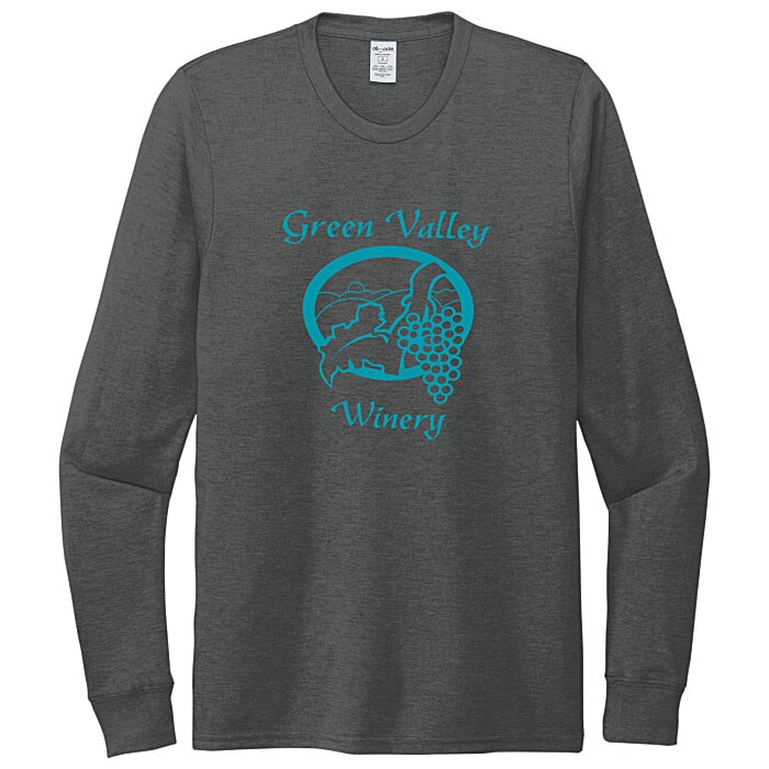 Custom Allmade Tri-Blend Long Sleeve T-Shirt - Men's