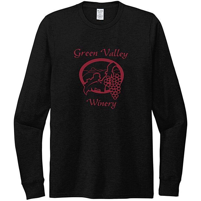 Custom Allmade Tri-Blend Long Sleeve T-Shirt - Men's