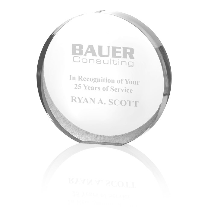 Custom Orbit Acrylic Award