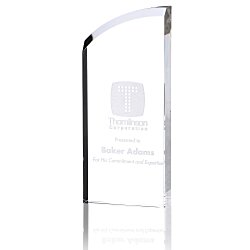 Custom Enterprise Curve Acrylic Award