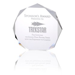 Custom Enterprise Octagon Acrylic Award