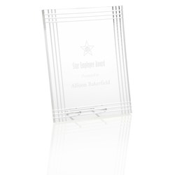 Custom Luxe Acrylic Desktop Plaque