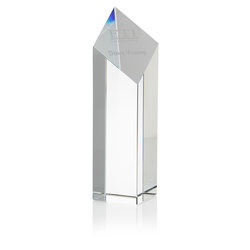 Custom Crystal Spectra Pillar - 10 inches