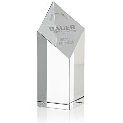 Custom Crystal Spectra Pillar - 7 1/2 inches