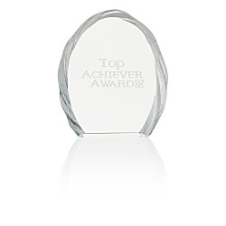 Custom Iceberg Crystal Award - 4 3/4 inches