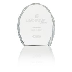 Custom Iceberg Crystal Award - 5 1/2 inches