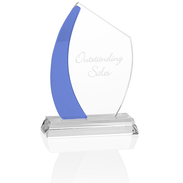 Custom Admiral Starfire Award - 6 inches