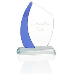 Custom Admiral Starfire Award - 6 inches