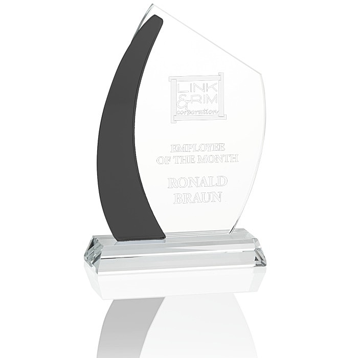 Custom Admiral Starfire Award - 7 inches